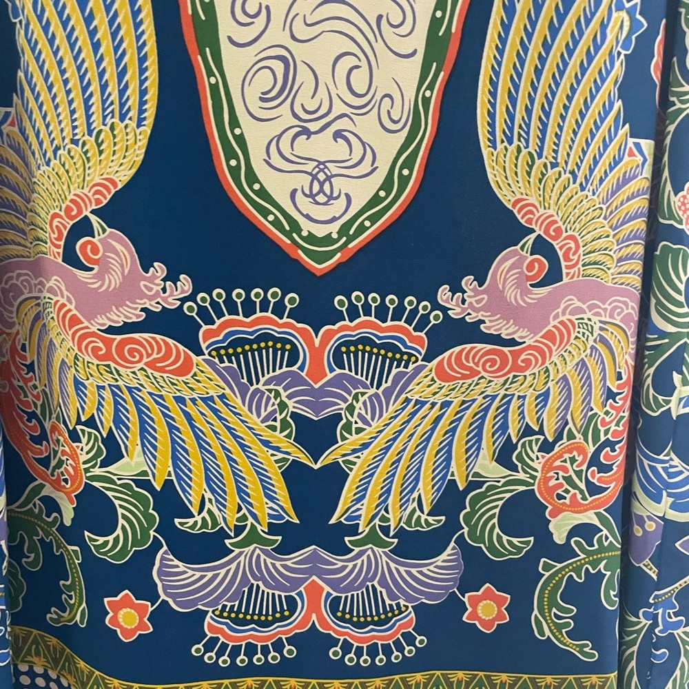 Anthropologie Silk Boho Dress - Picture 10 of 13